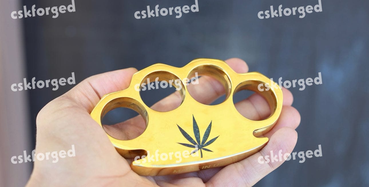 cskforged Hemp Brass Knuckles