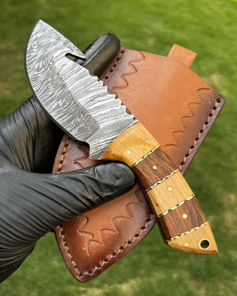 cskforged Hunting knives All Rounder Damascus knife
