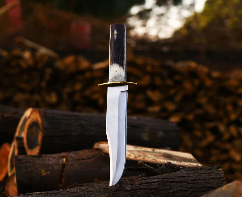 cskforged Hunting knives Antler Hunting Knife Handmade Stainless Steel Best Hunting Companion Knife