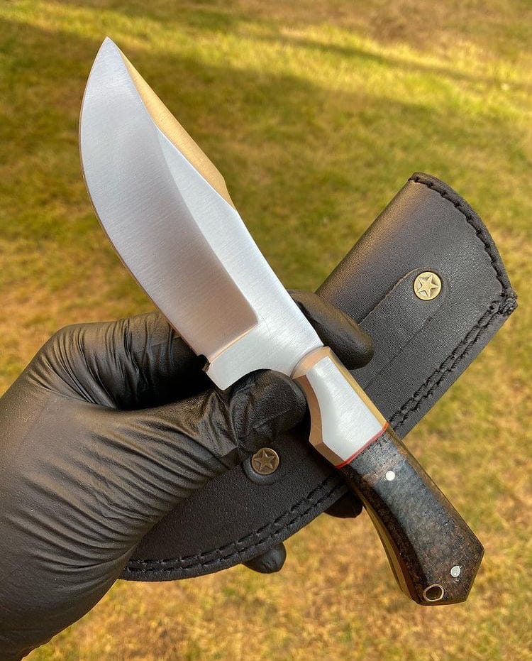 cskforged Hunting knives Camping knife Handmade D2 Steel Hunting Knife