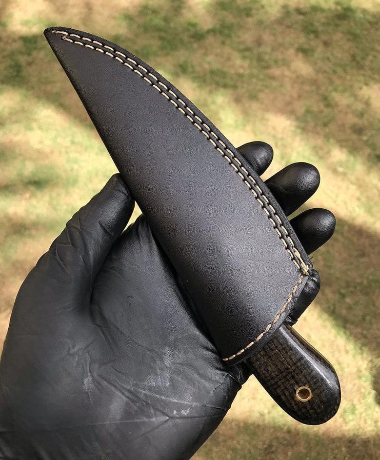 cskforged Hunting knives Camping knife Handmade Damascus Steel Hunting Knife