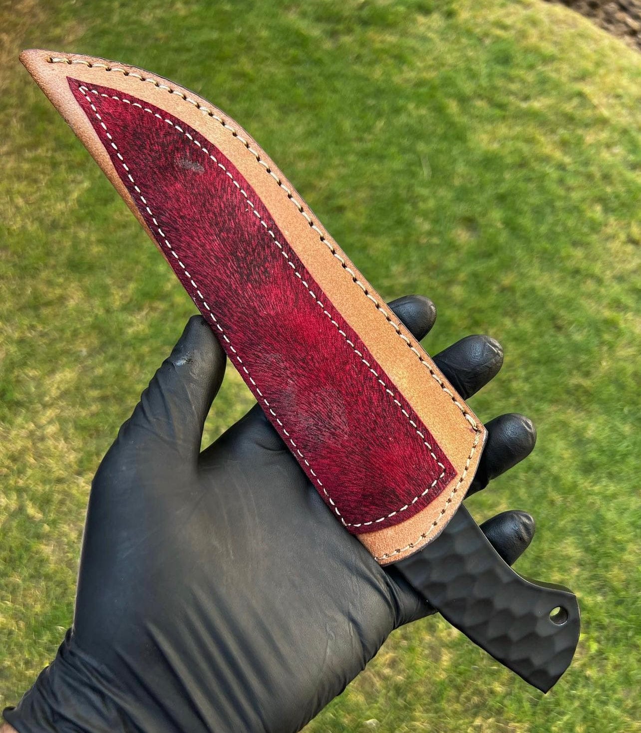 cskforged Hunting knives custom hand forged d2 steel hunting knife