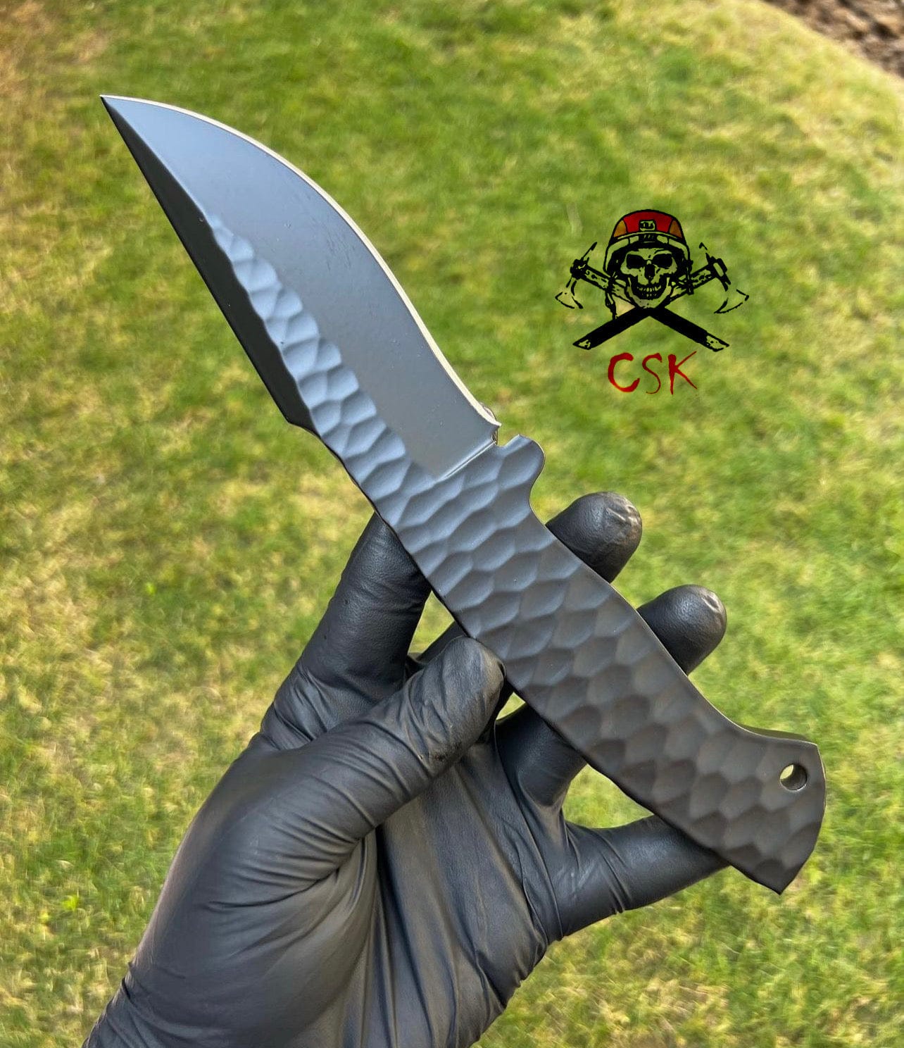 cskforged Hunting knives custom hand forged d2 steel hunting knife