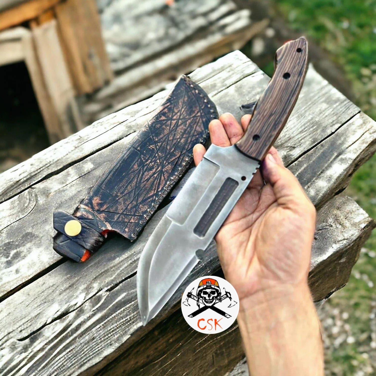 cskforged Hunting knives D2 Hunting & Survival Knife