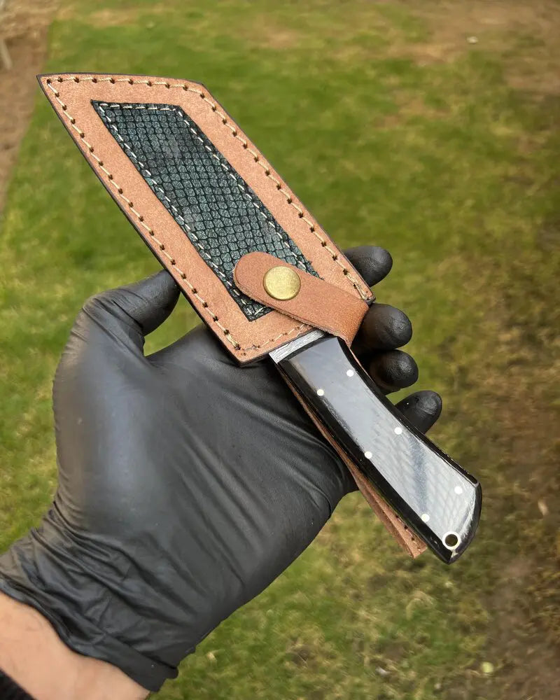 cskforged Hunting knives Damascus Handmade Tanto knife