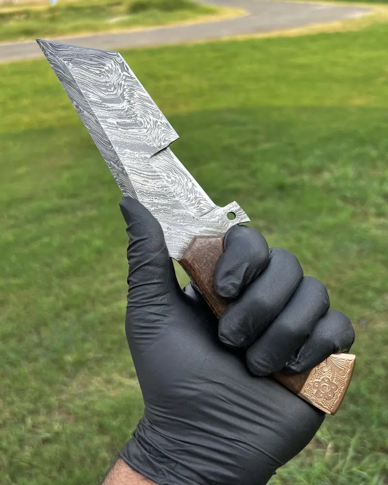 cskforged Hunting knives Damascus Hunting Buffalo knife