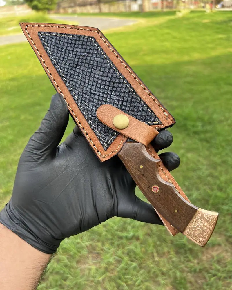 cskforged Hunting knives Damascus Hunting Buffalo knife