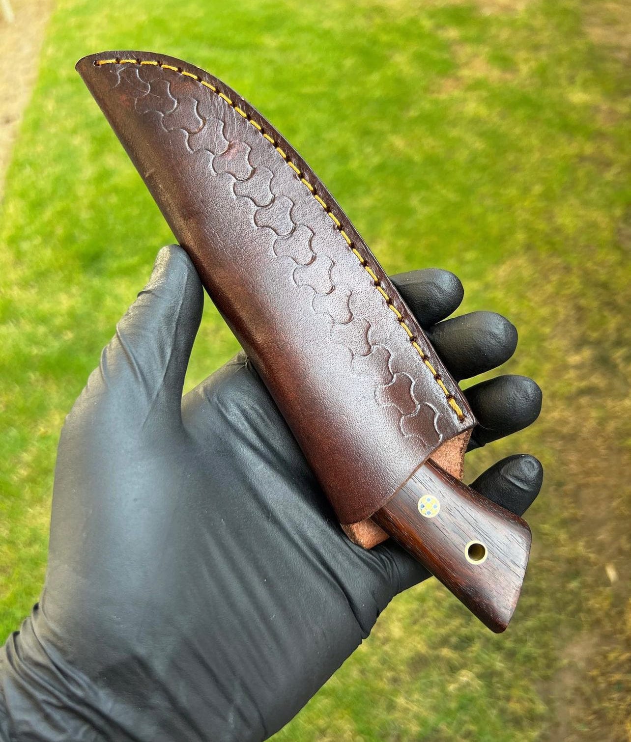 cskforged Hunting knives Damascus Steel Fixed Blade Hunting Knife