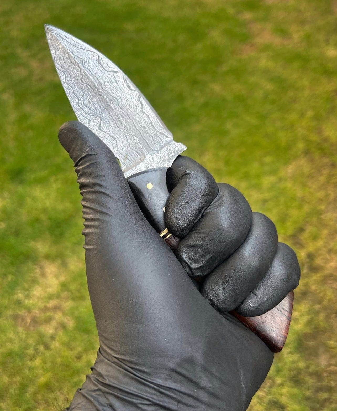 cskforged Hunting knives Damascus Steel Fixed Blade Hunting Knife