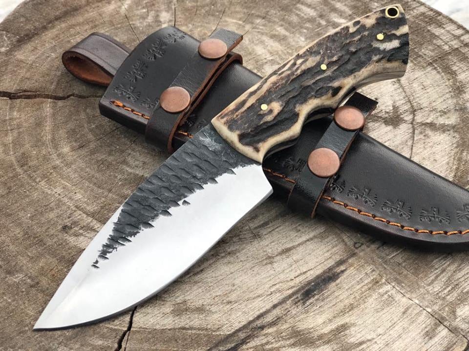 cskforged Hunting knives Hand Forged 1095 High Carbon Steel Knife