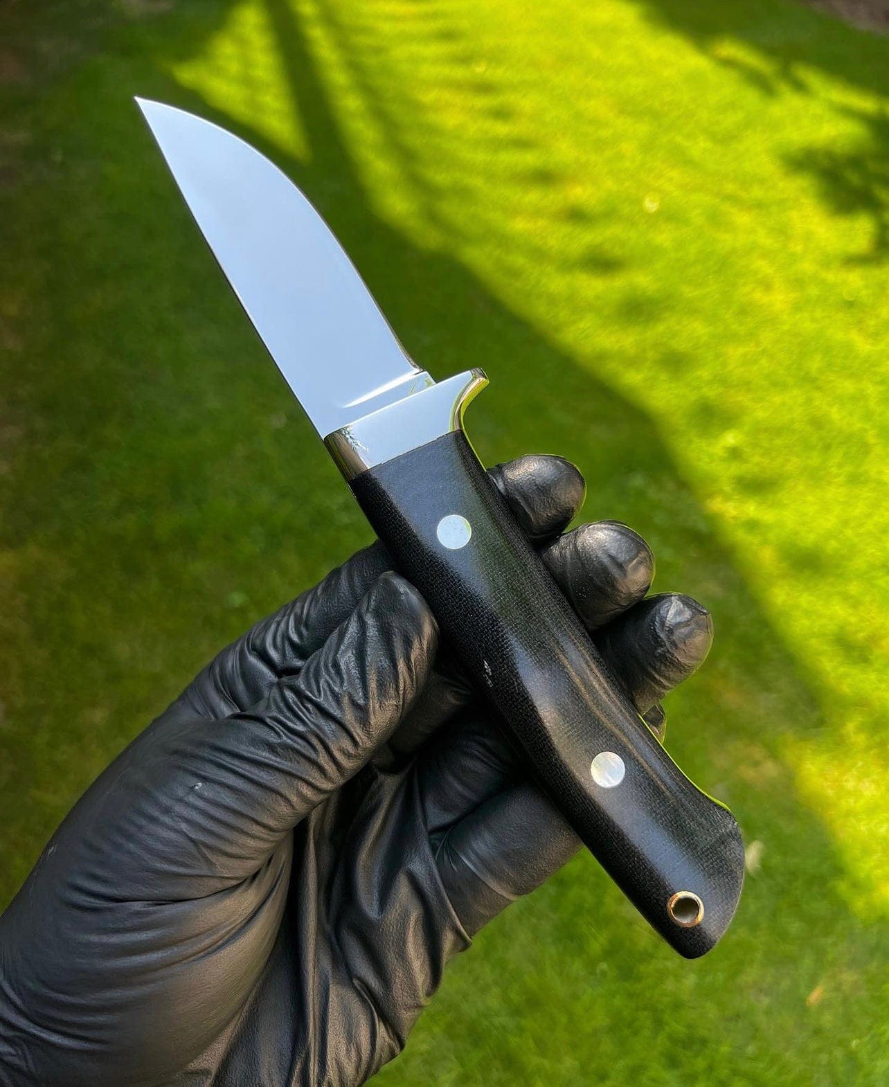 cskforged Hunting knives Handmade 440C Steel High Mirror Polished Blade EDC