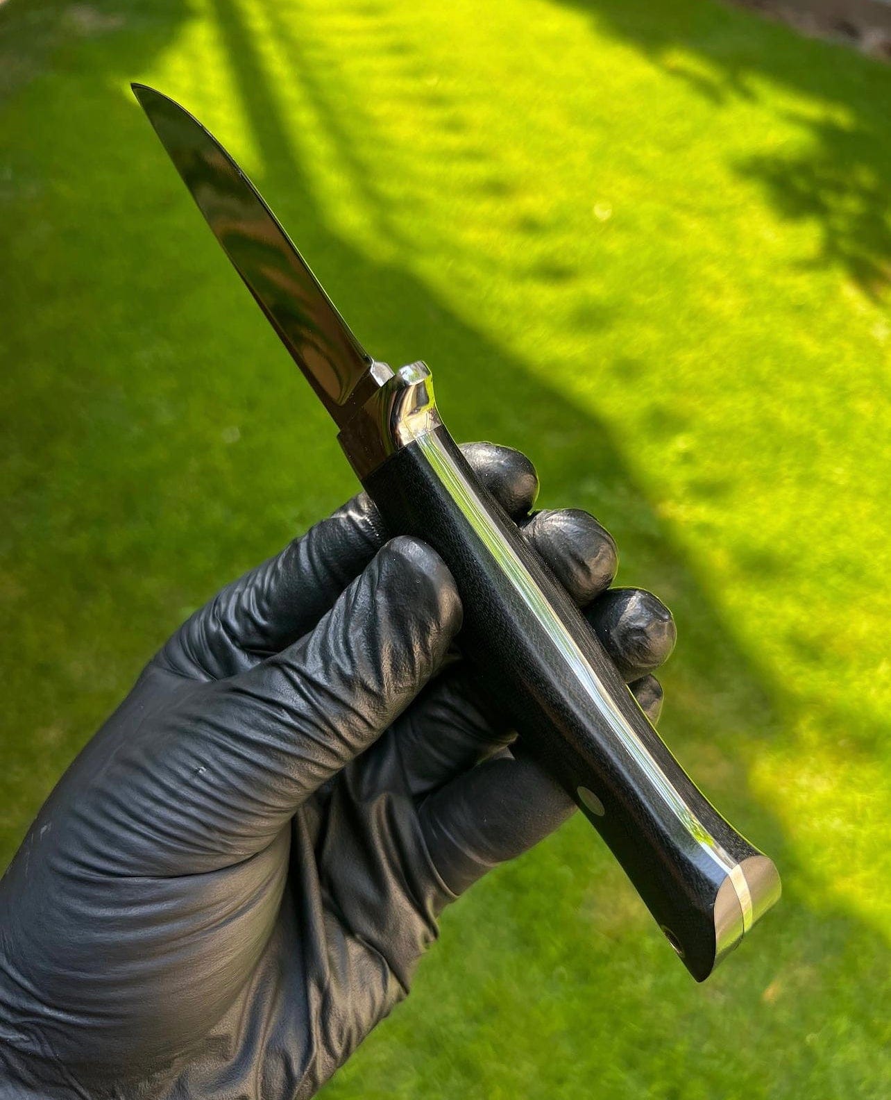 cskforged Hunting knives Handmade 440C Steel High Mirror Polished Blade EDC