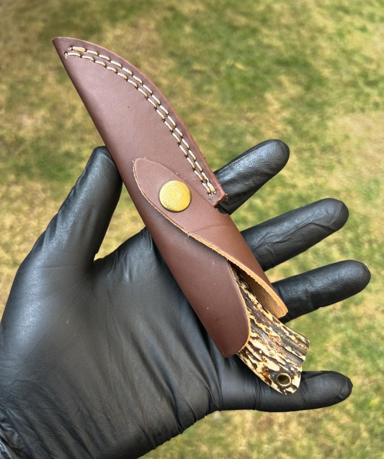 cskforged Hunting knives Handmade Damascus Steel Fixed Blade Hunting Knife
