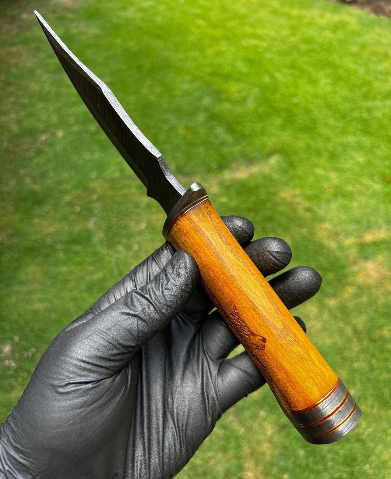 cskforged Hunting knives Handmade Damascus Steel Hunting Knife