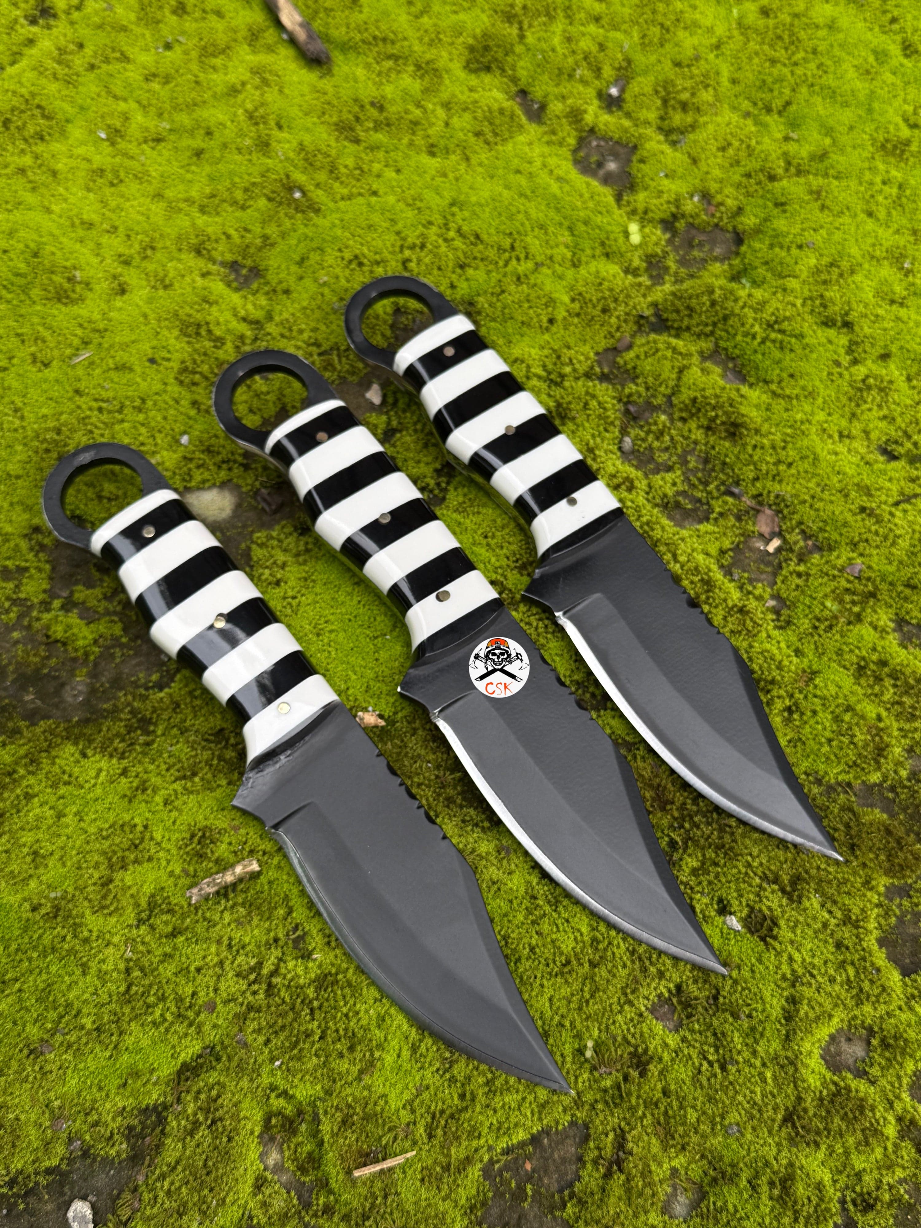 cskforged Hunting knives Jail Bird Carbon Steel Blades set
