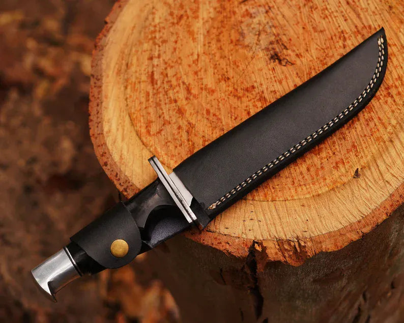 cskforged Hunting knives Scream Replica Knife | Ghost face Replica Buck 120 Hunting Knife | Real Blade Knife| Christmas Gift | Horror Movie Prop | knives