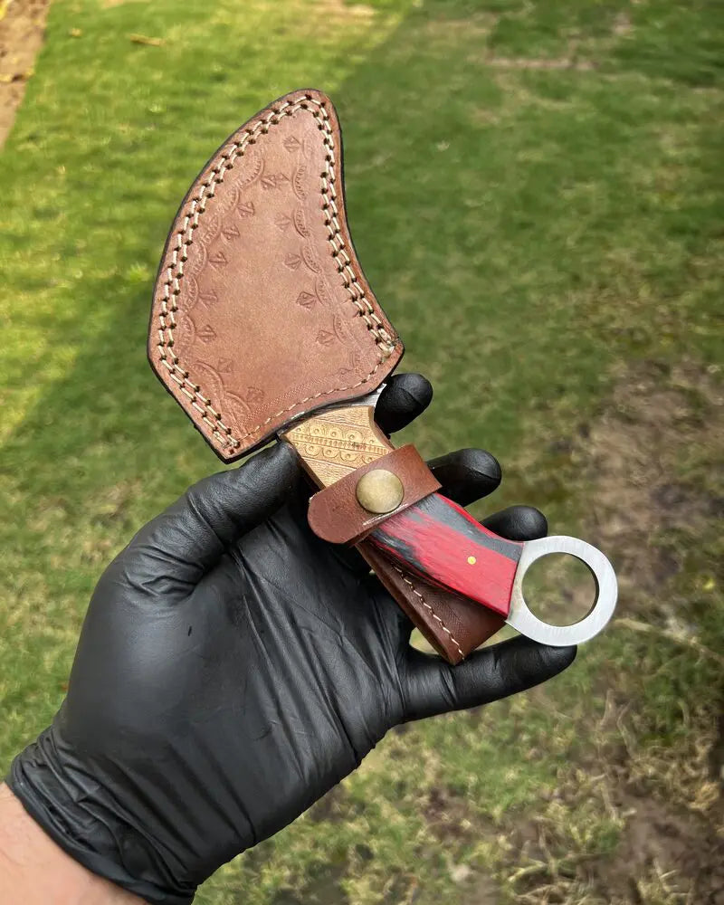 cskforged Karambit Damascus Karambit knife