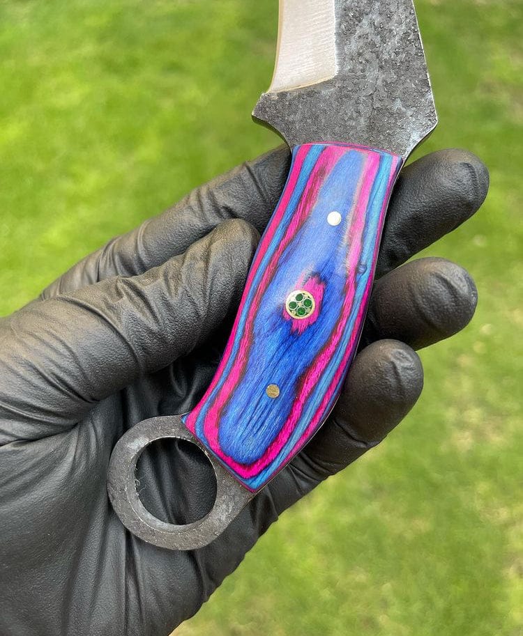 cskforged Karambit Handmade 1095 steel karambit Neck knife