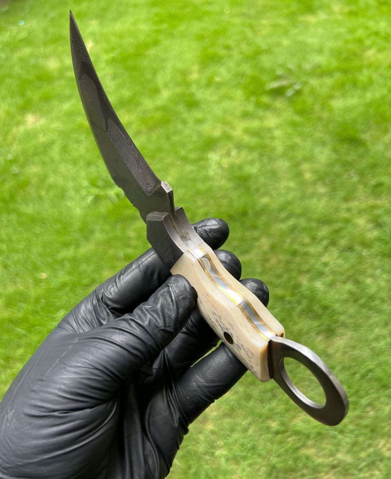cskforged Karambit Handmade Damascus karambit knife