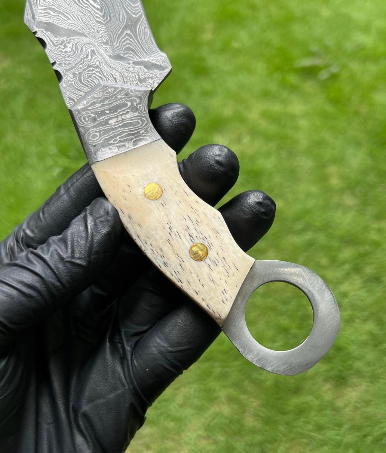 cskforged Karambit Handmade Damascus karambit knife