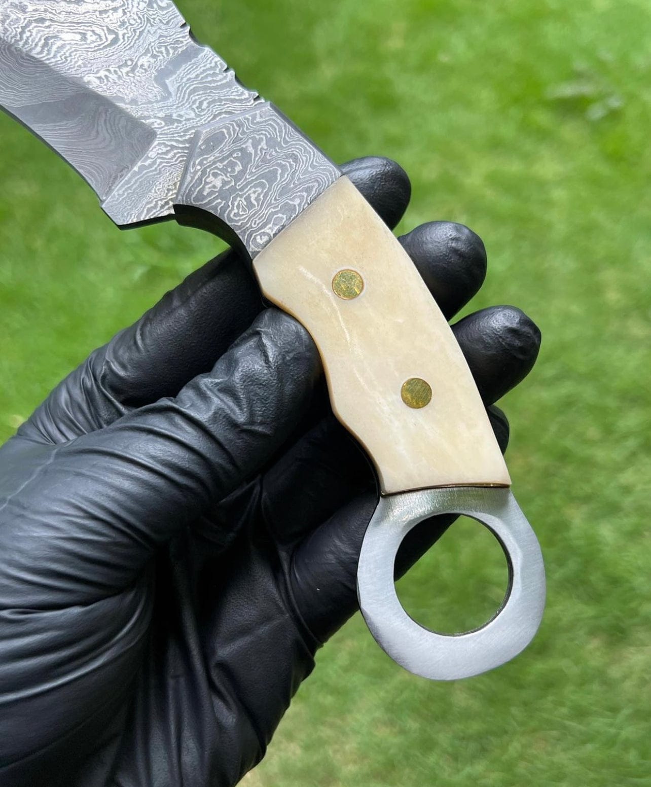 cskforged Karambit Handmade Damascus karambit knife