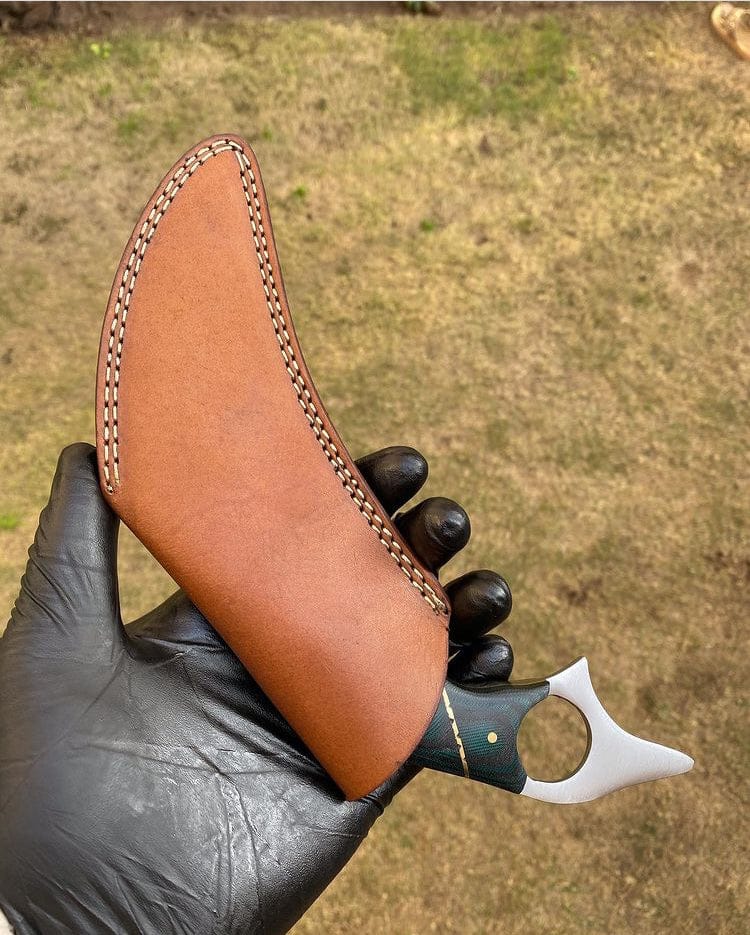 cskforged Karambit Handmade Damascus steel karambit knife