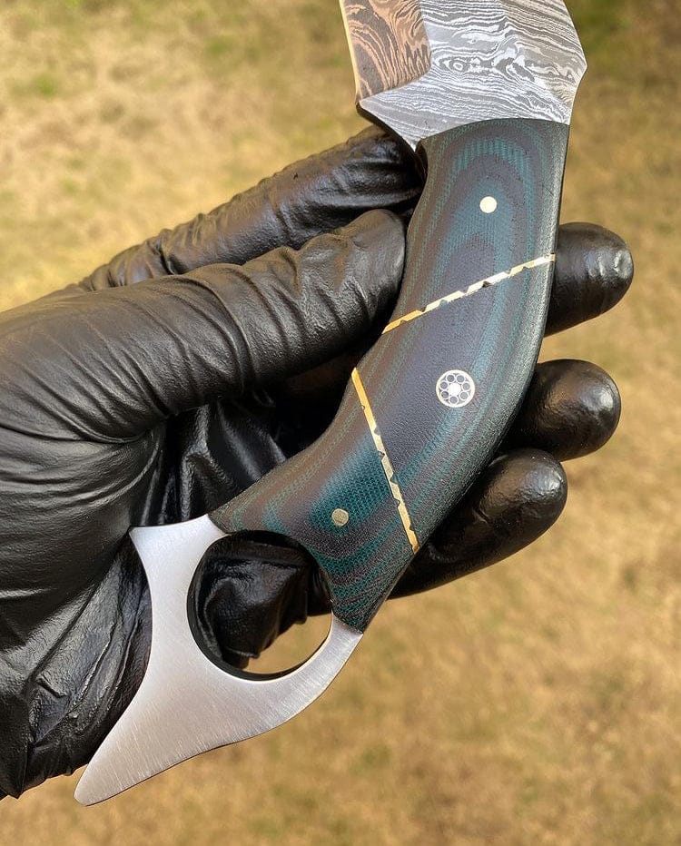 cskforged Karambit Handmade Damascus steel karambit knife