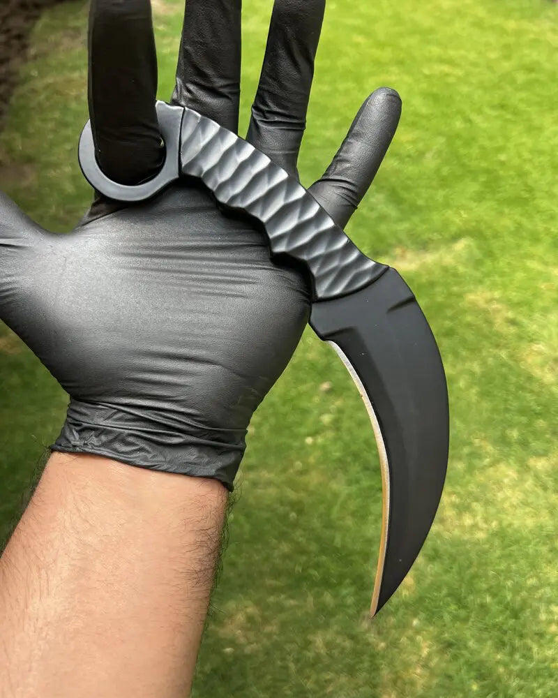 cskforged Karambit Karambit knife – Black EDC / Powder Coated