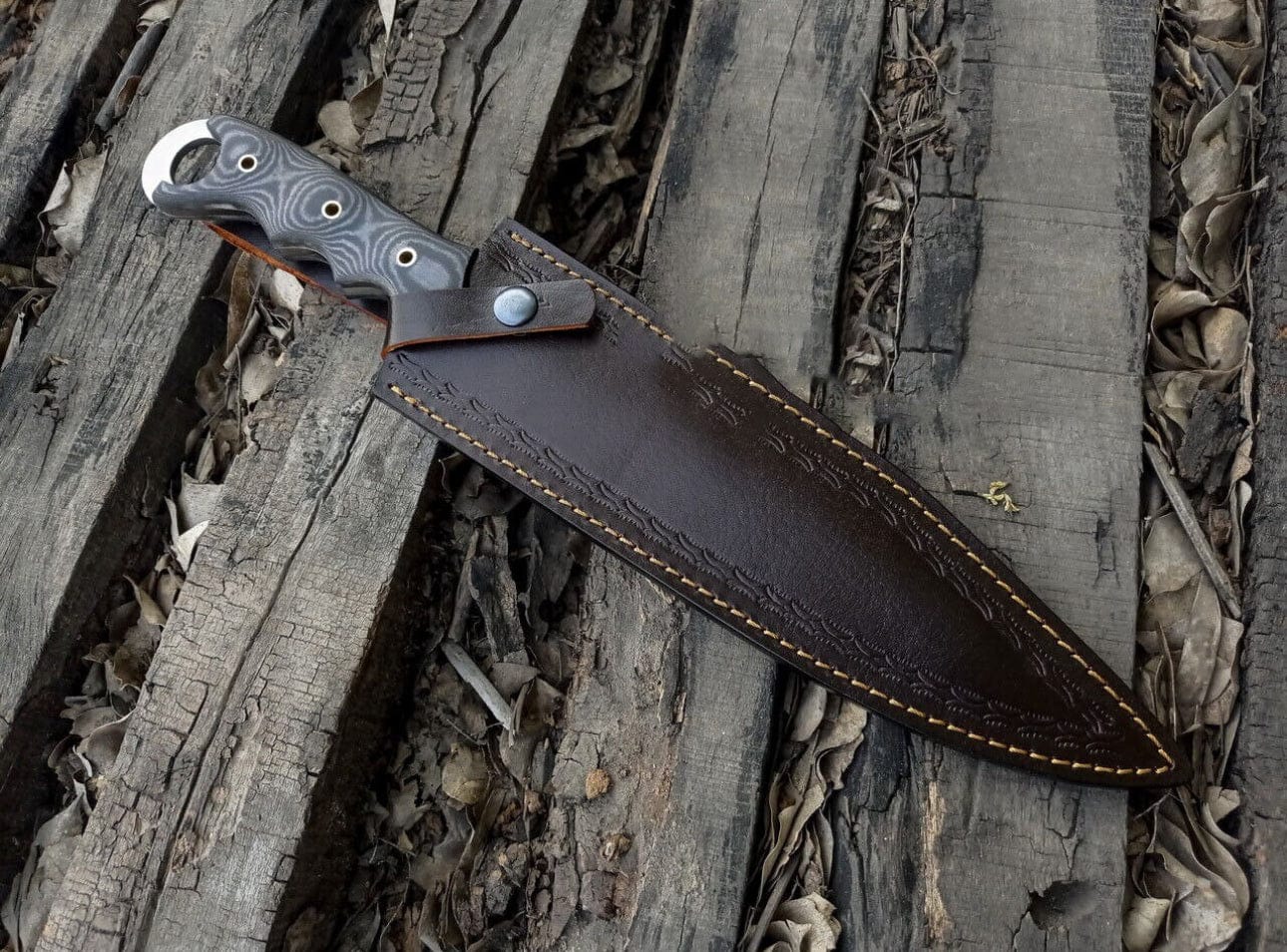 cskforged Knife Black Talon Ravenclaw Combat Survival knife