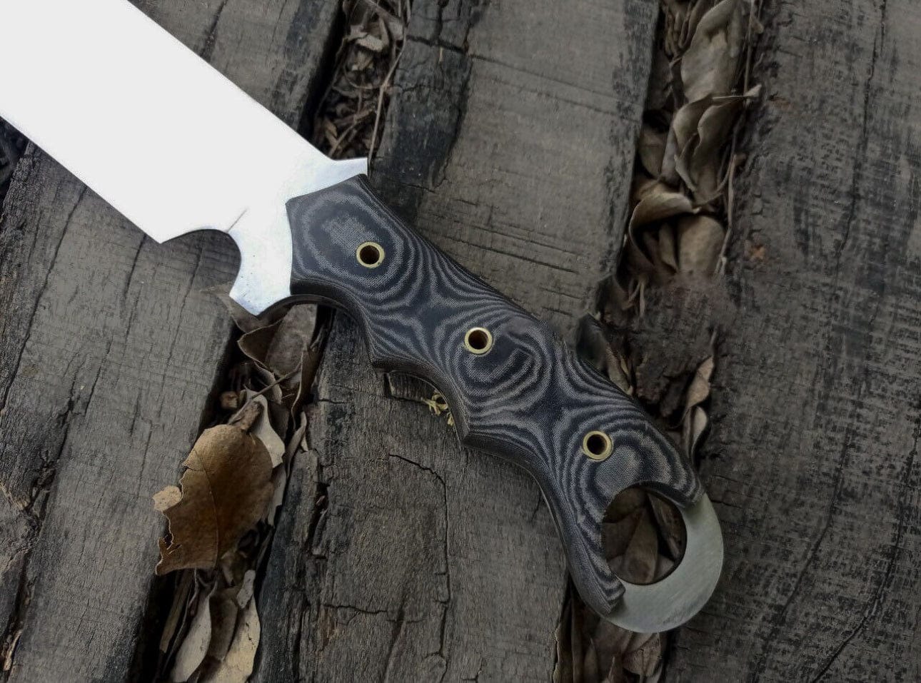 cskforged Knife Black Talon Ravenclaw Combat Survival knife