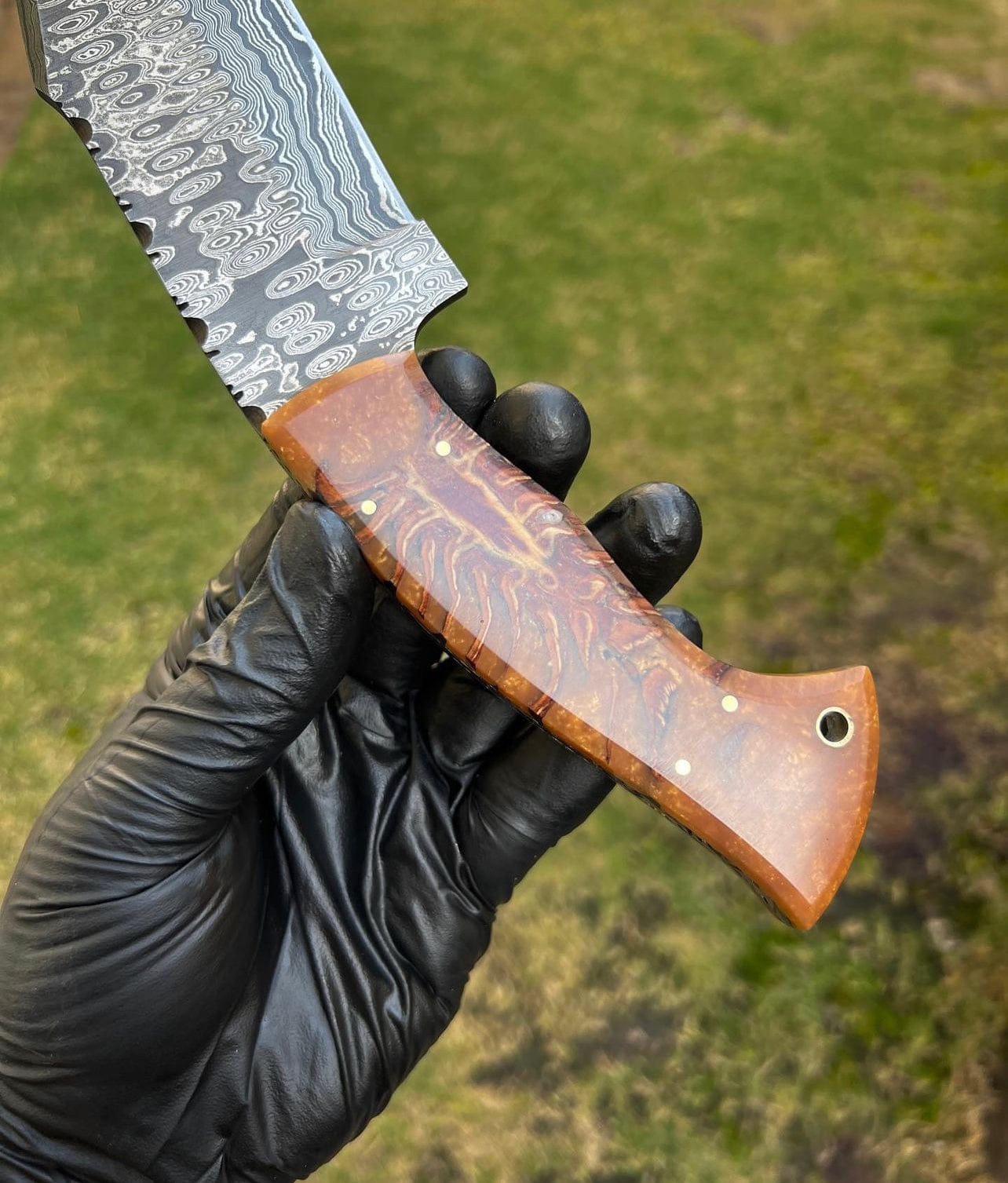 cskforged Knife Damascus Steel Classic Outdoor Camping knife
