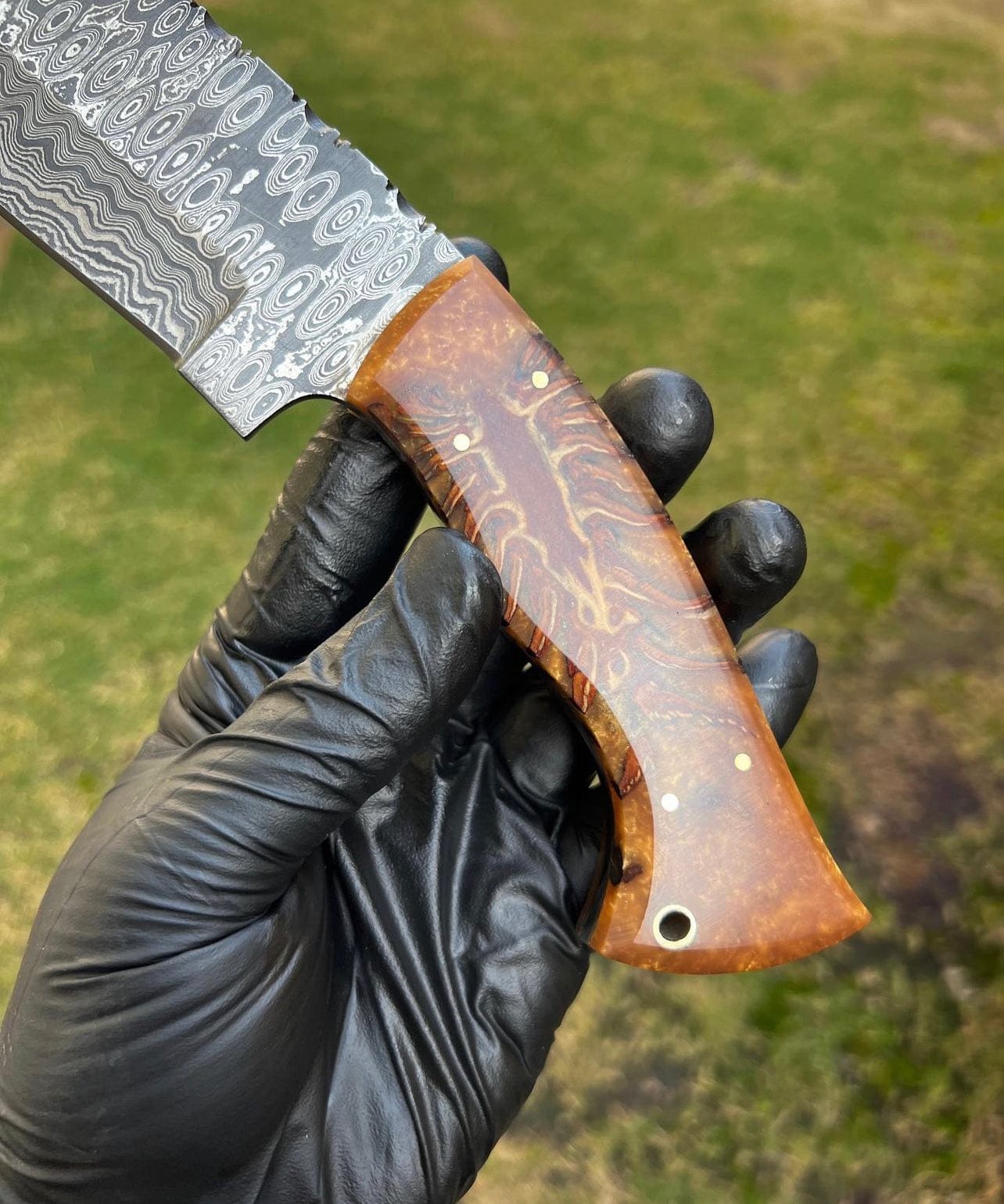cskforged Knife Damascus Steel Classic Outdoor Camping knife