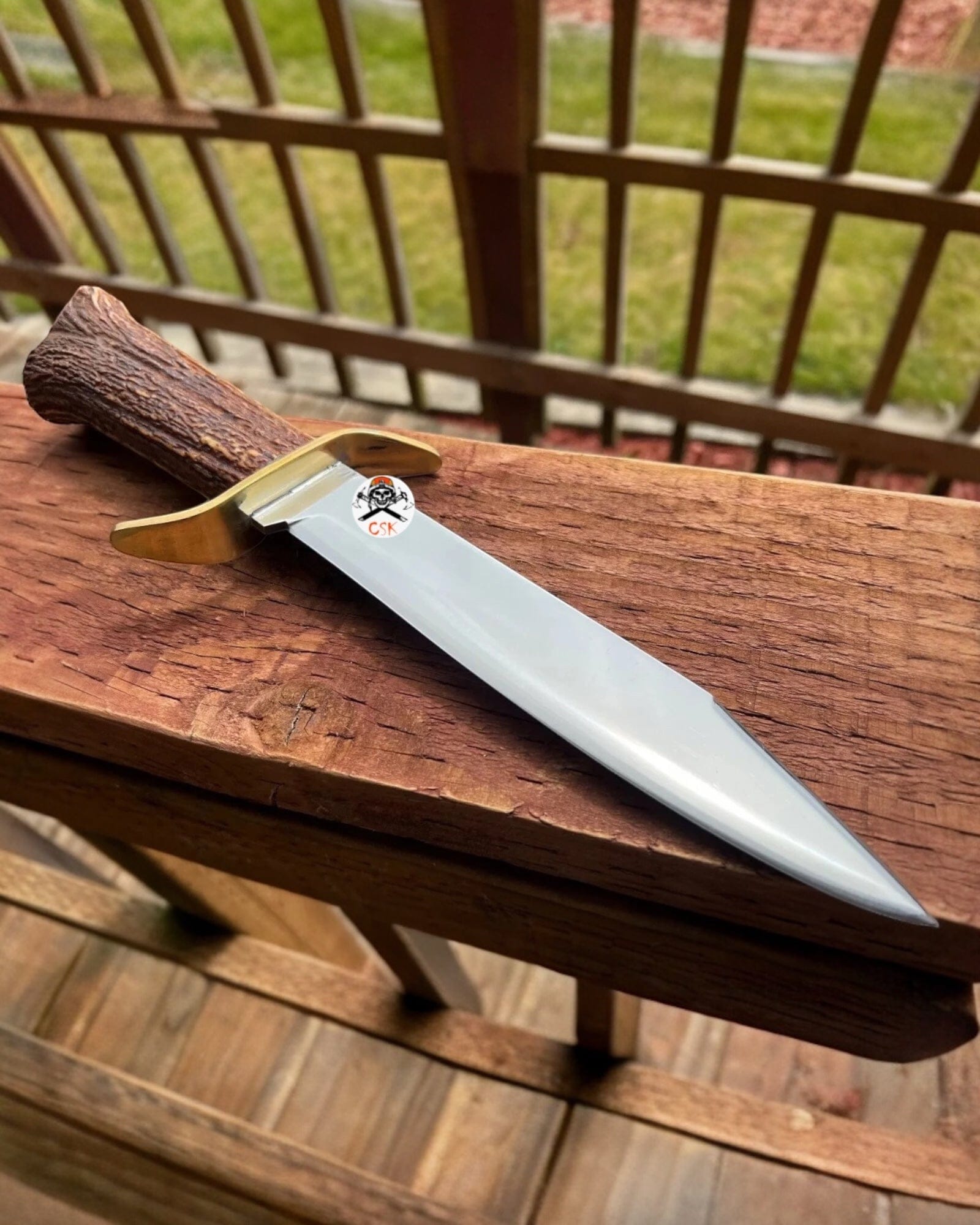 cskforged Knife Frontier Edge - D2 Steel Hunting Knife