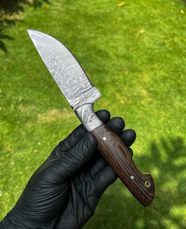 cskforged Knife Handmade Damascus Steel Full Tang Defence knife
