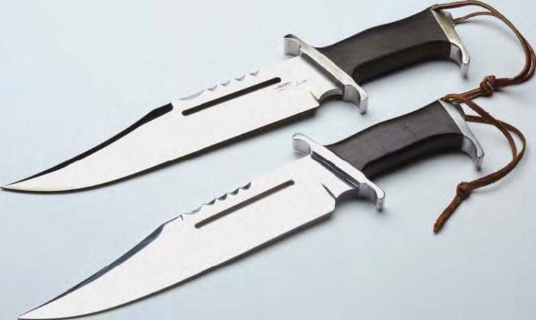 cskforged Knife Pair of Rambo Knife: The Ultimate D2 Steel Survival Knife
