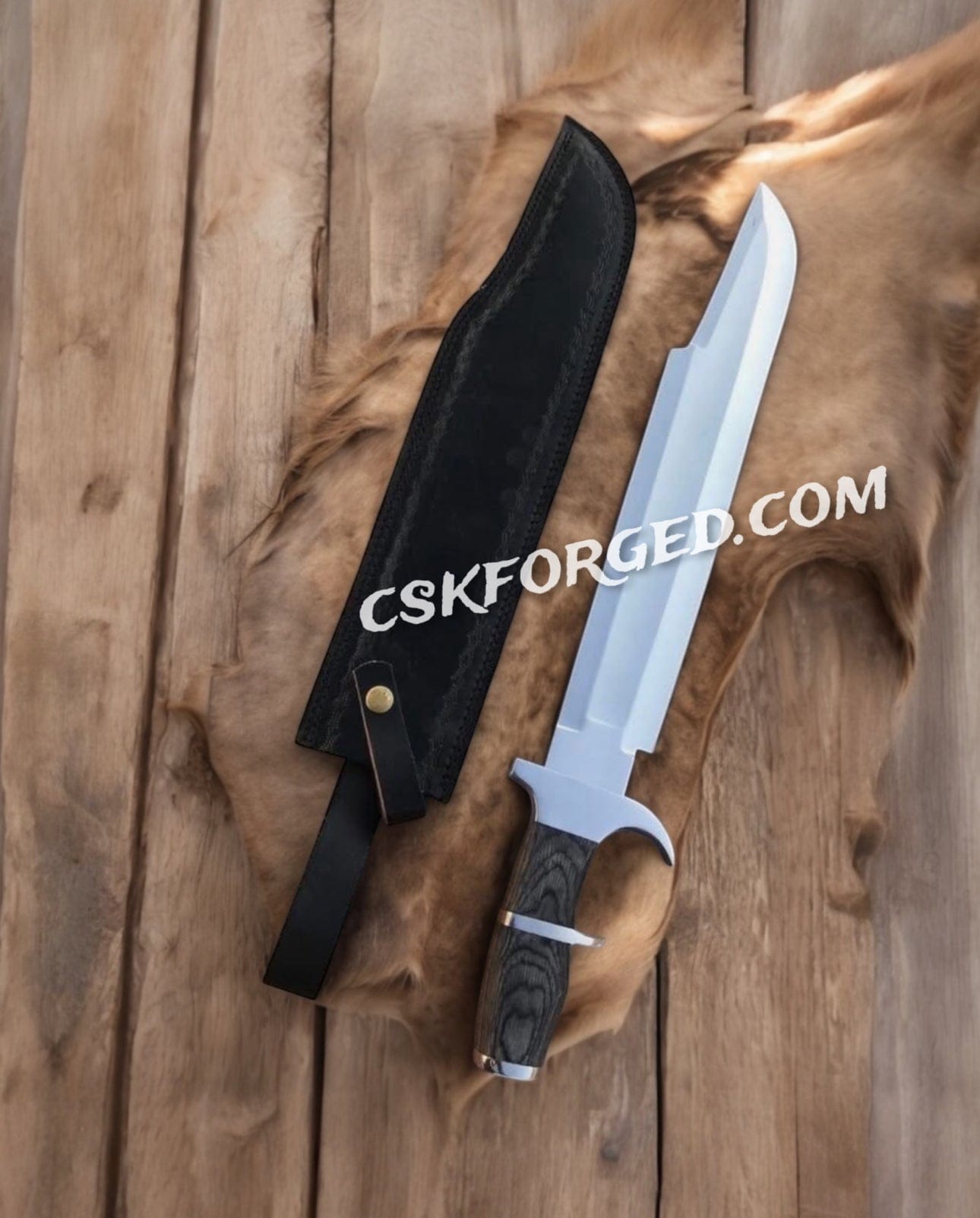cskforged Knife Predator Movie Replica Combat Knife – High-Quality Survival Hunting Blade