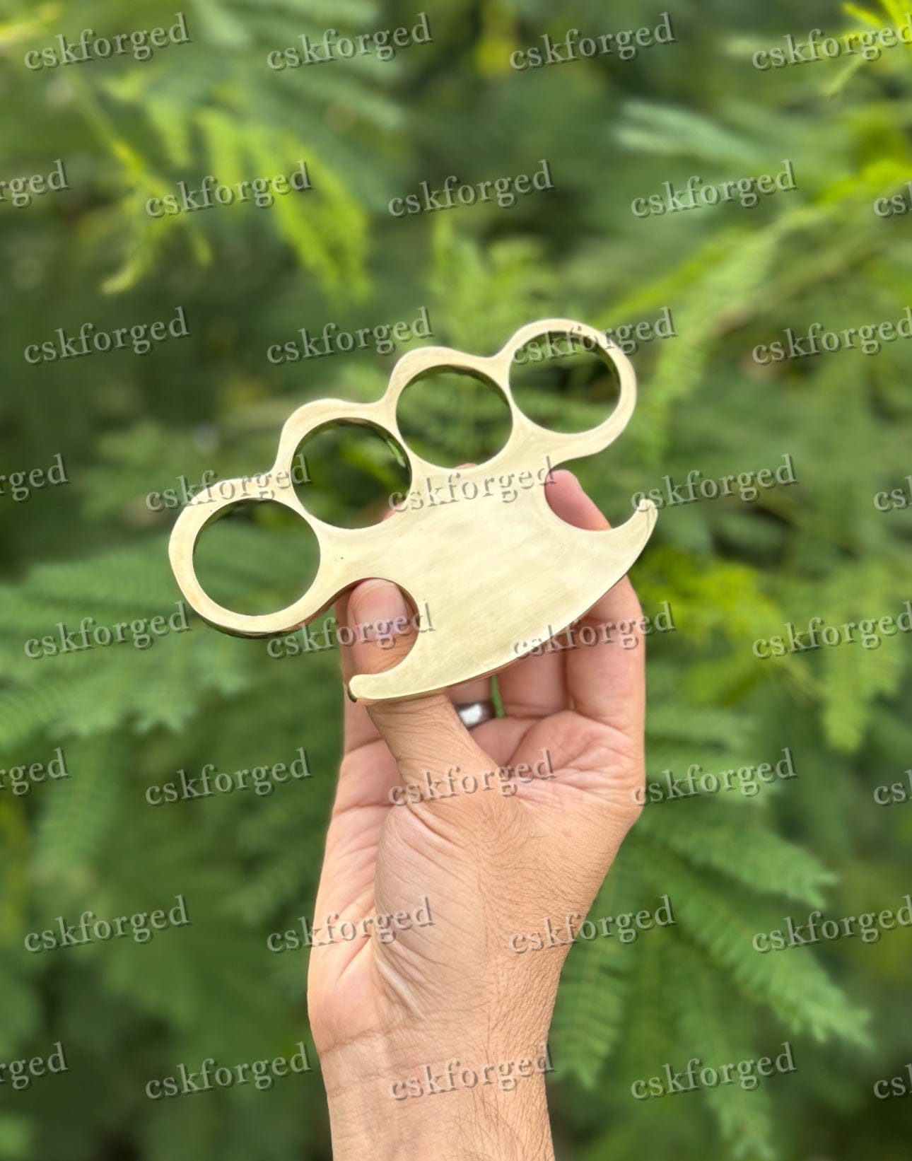 cskforged Knuckle Custom Brass Knuckles - Hand-Crafted for Power and Durability