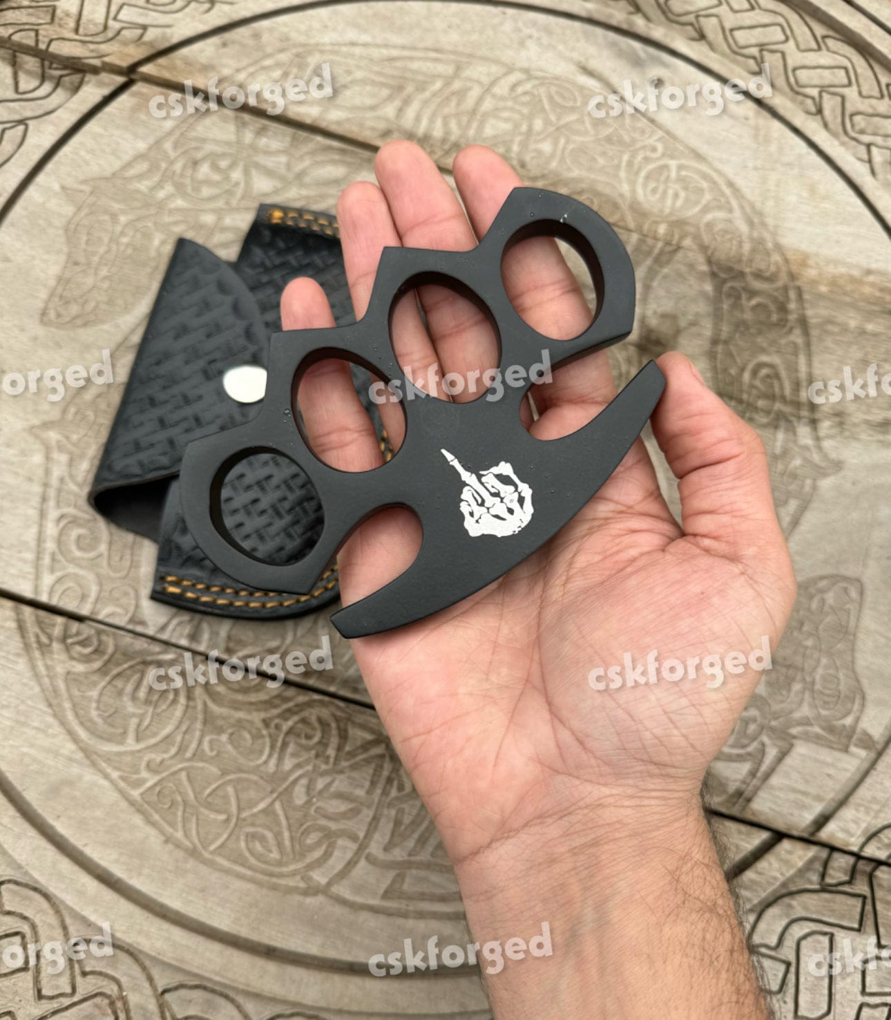 cskforged Knuckle New Premium FTW Hand Casted Black knuckle