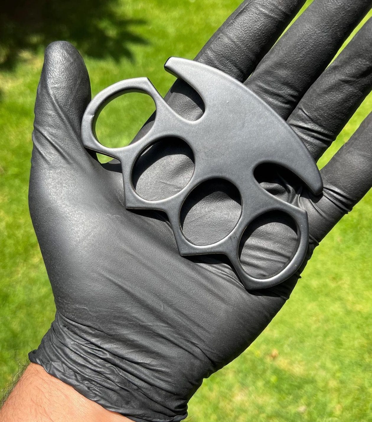 cskforged New Hand Casted Black coated  knuckle