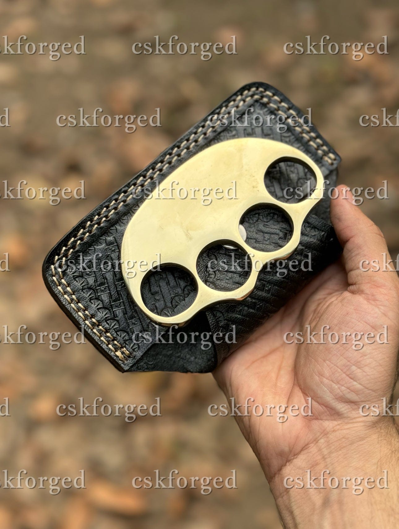 cskforged New Hand Casted Brass Knuckle