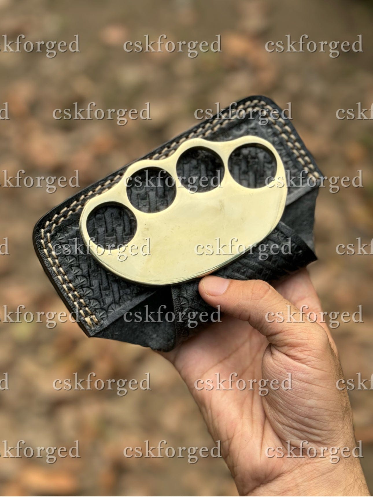 cskforged New Hand Casted Brass Knuckle