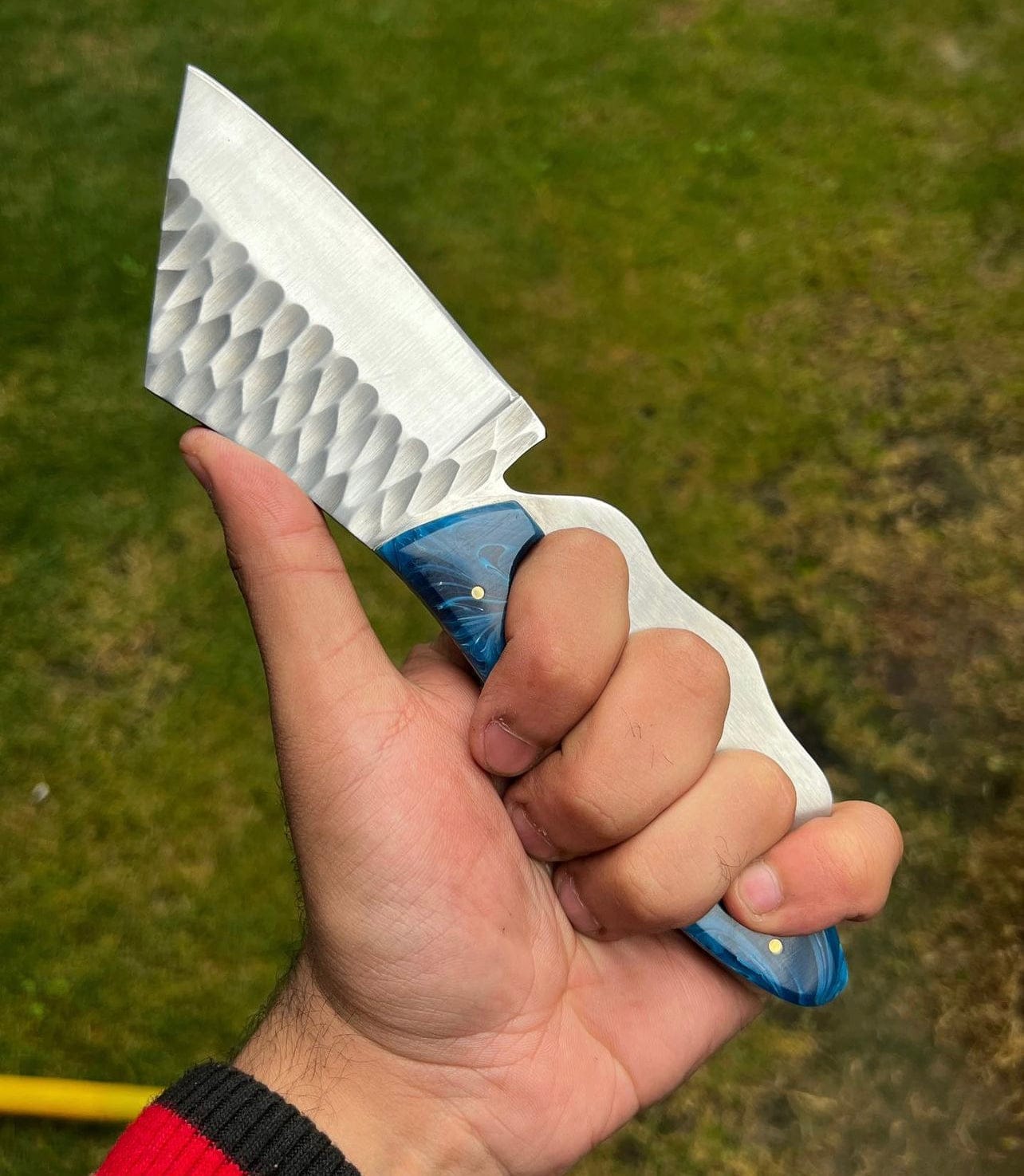 cskforged New Handforged D2 Steel Knuckle Knife