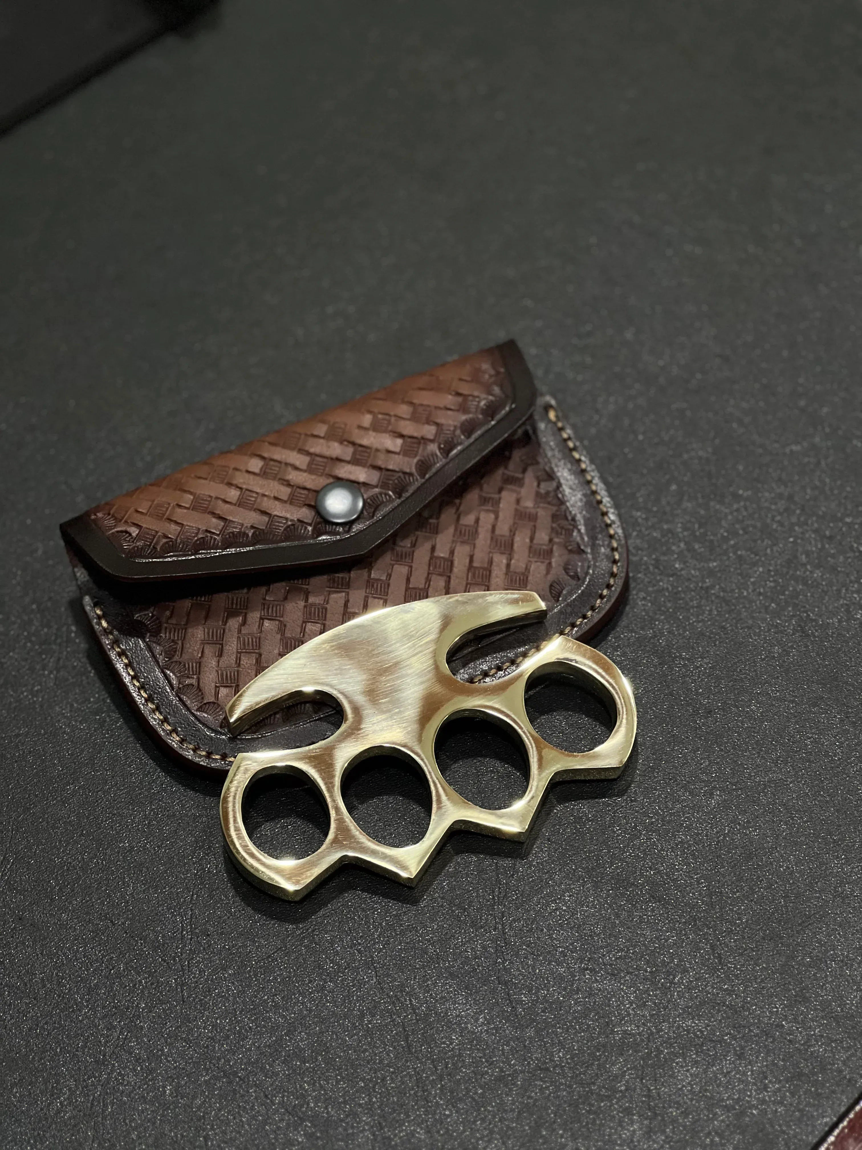 cskforged Premium Hand Casted Brass knuckle