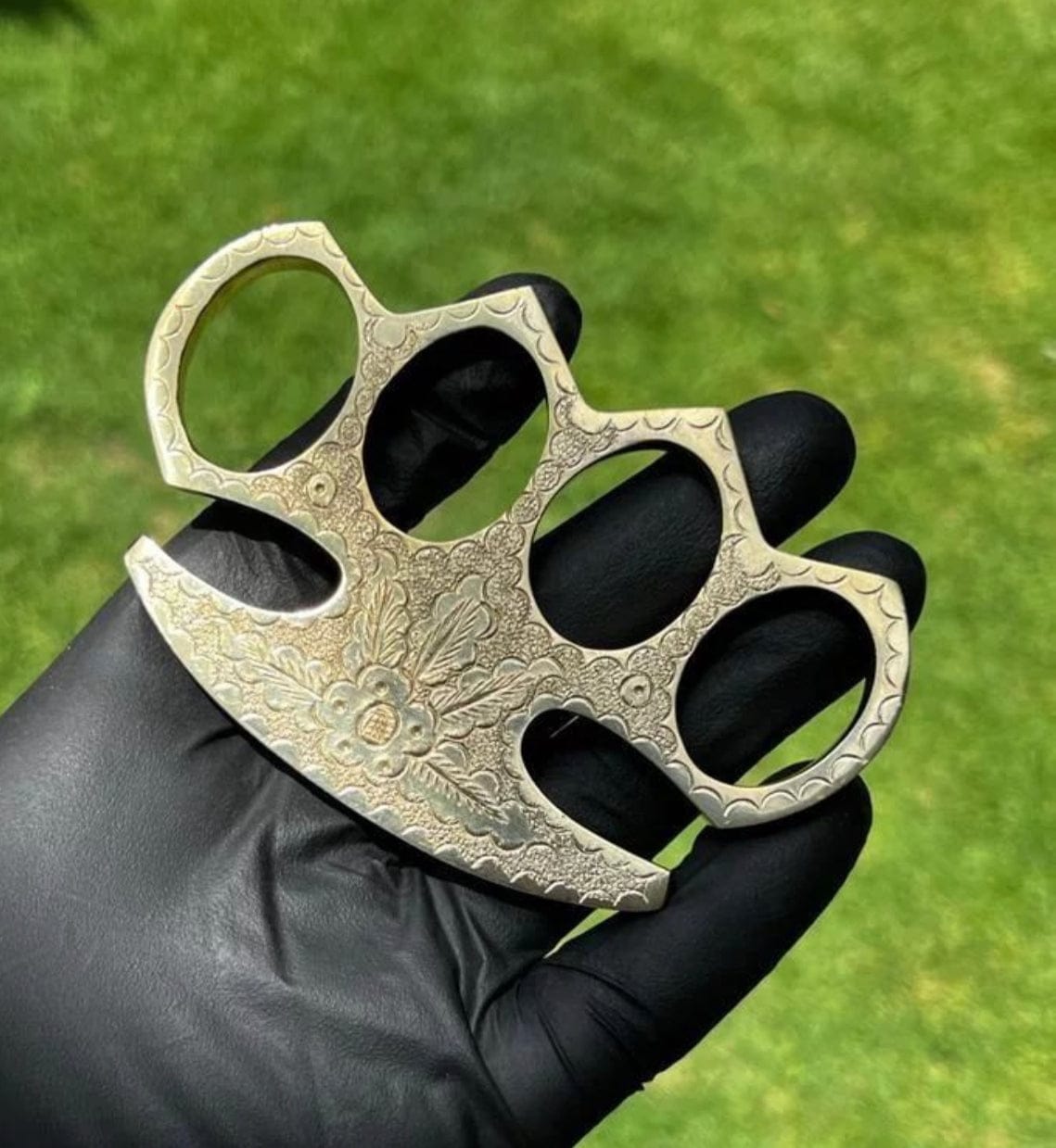 cskforged Premium Hand Engraved Brass knuckle