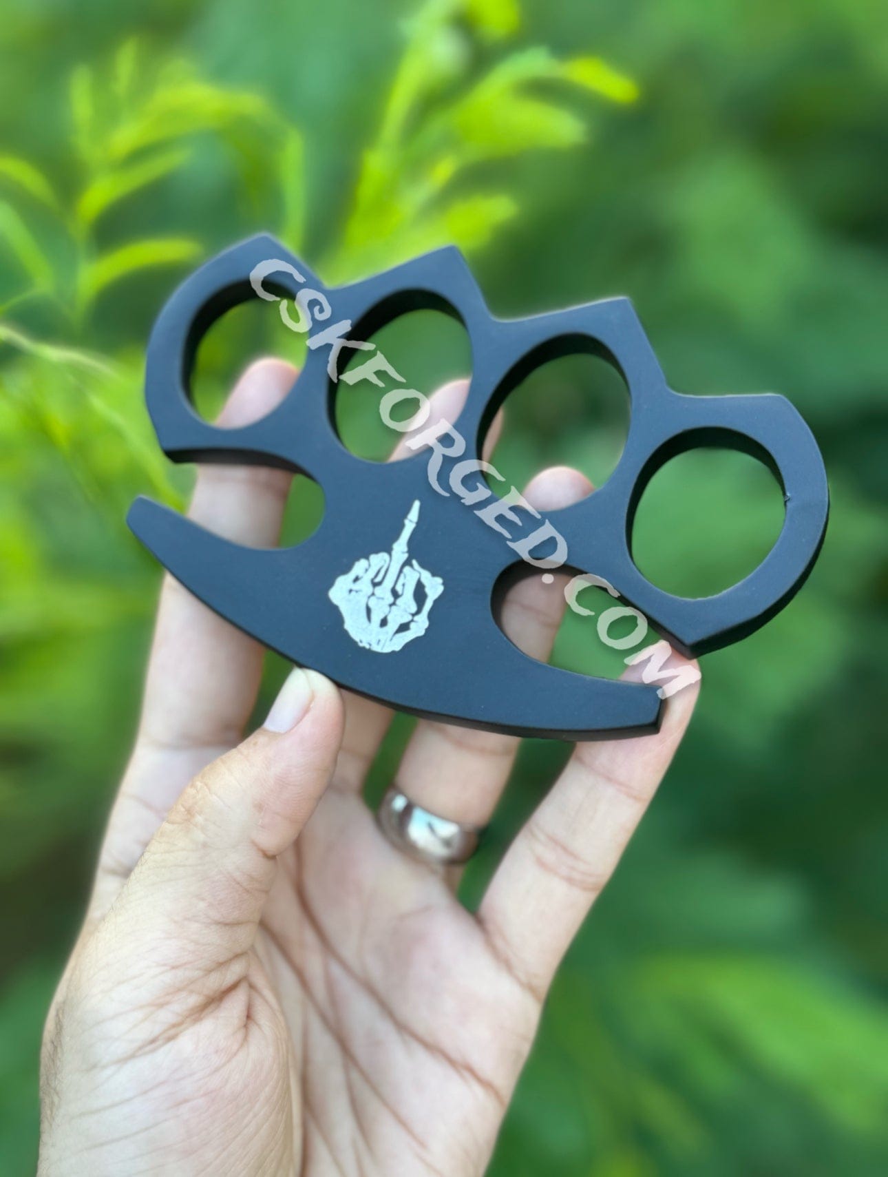cskforged Skeleton Middle Finger Knuckle - CSK Forged Design