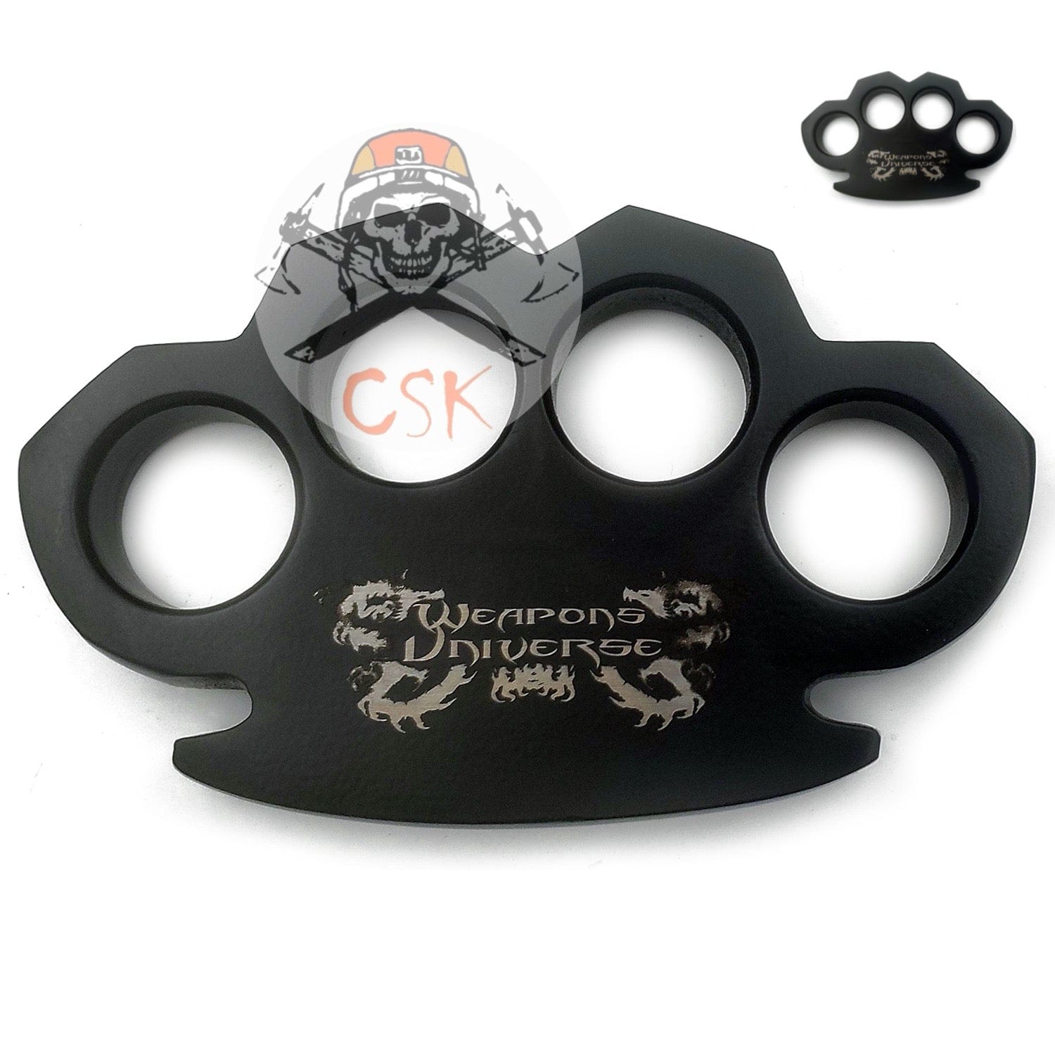 cskforged Universe Exclusive Massive Steampunk Brass Knuckles