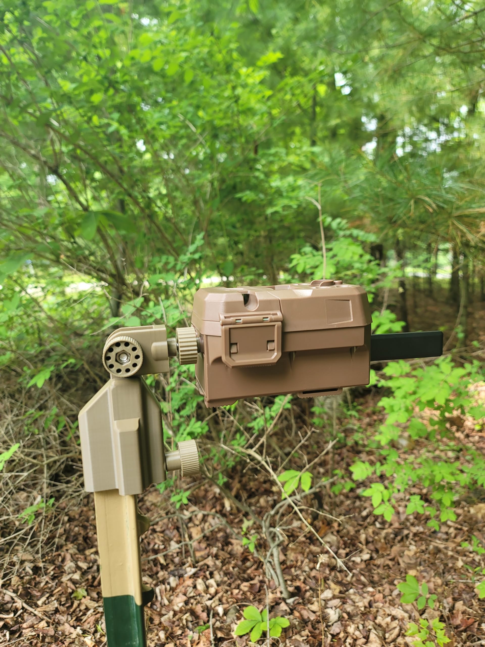 The ADK Edge Marcy Mount Universal T-Post Topper Trail Camera Mount