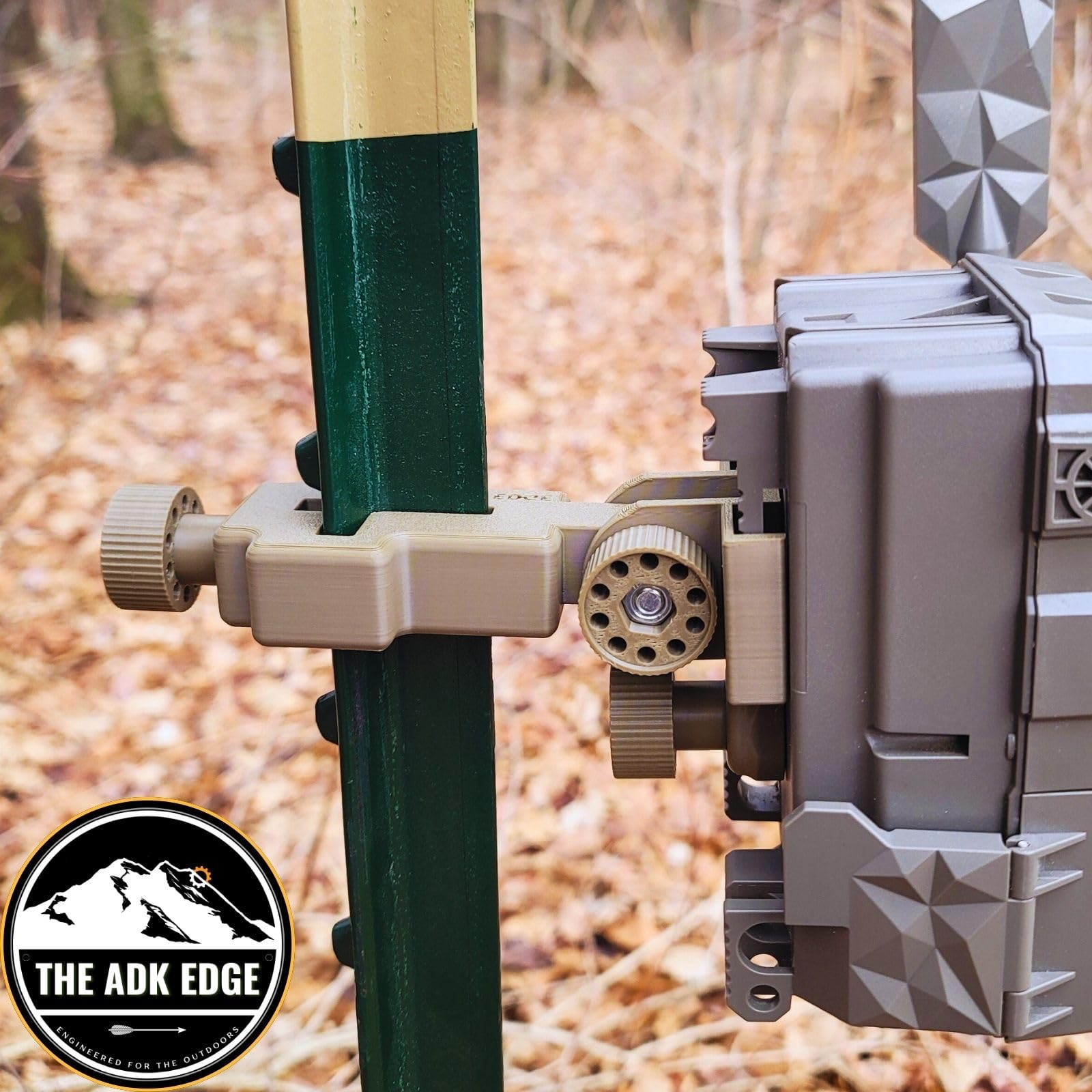 The ADK Edge T-Post Trail Camera Mount for Tactacam REVEAL X, Ultra & X-Pro