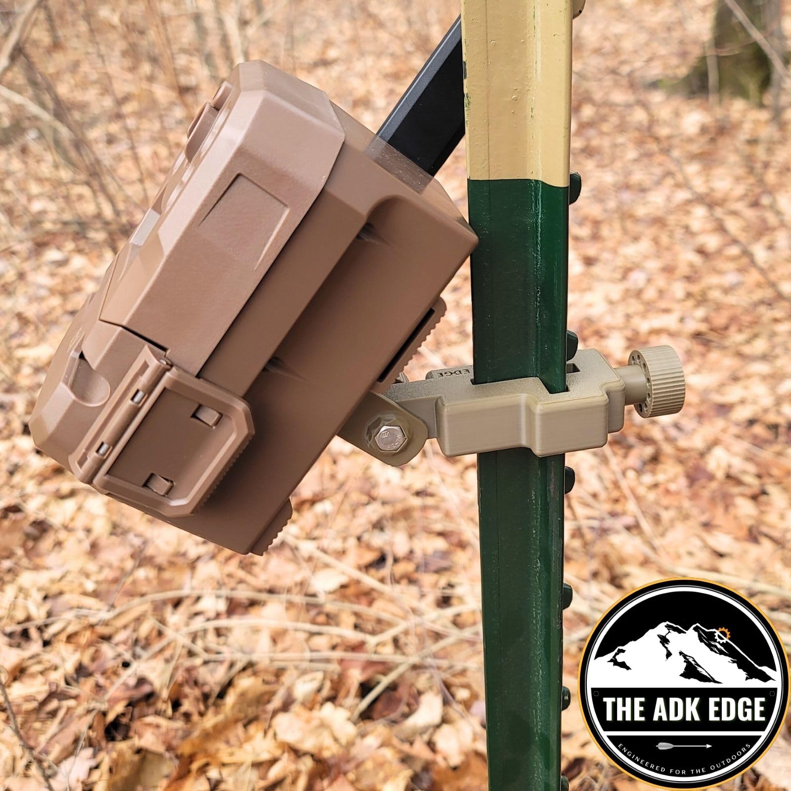 The ADK Edge T-Post Trail Camera Mount for Moultrie EDGE, EDGE Pro, 2.0, 3.0 & Solar