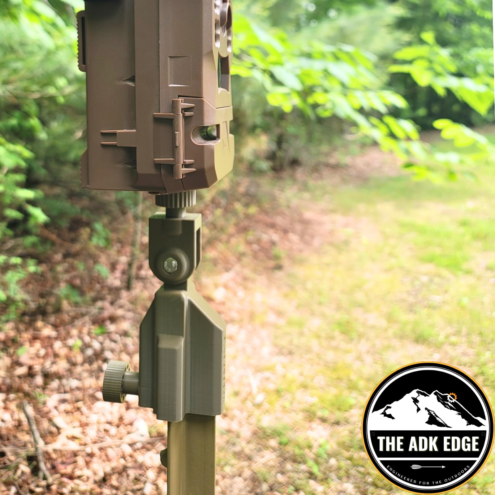The ADK Edge Marcy Mount Universal T-Post Topper Trail Camera Mount